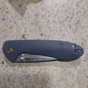 Blue Folding Knife by